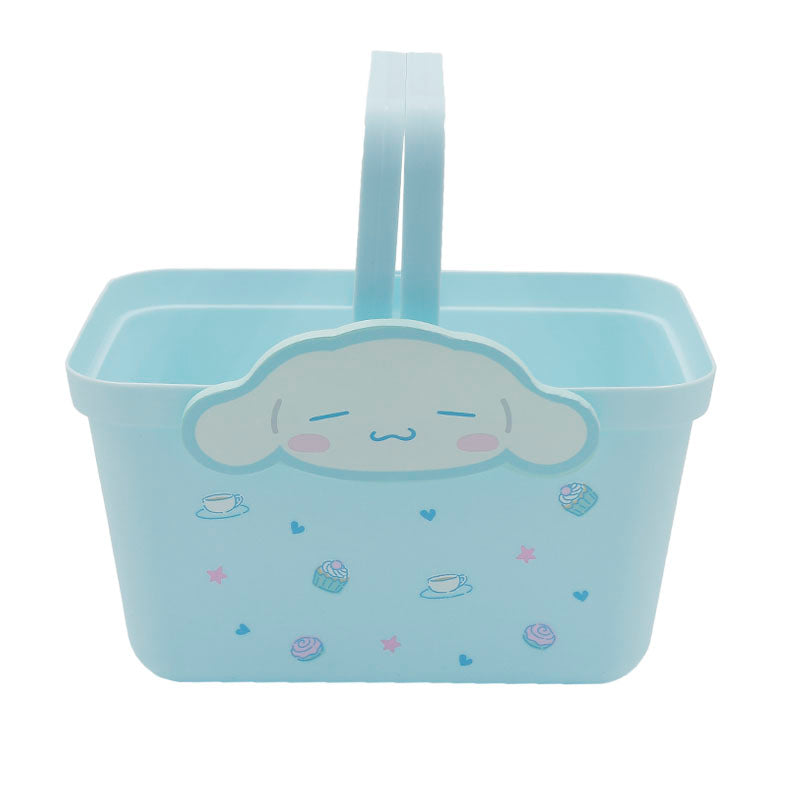 Sanrio characters Cartoon Handheld Storage Basket (Cinnamoroll)