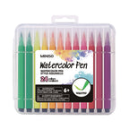 Aquarellstifte-Set mit weicher Spitze (24 Farben)
