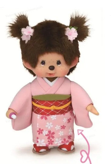 Monchhichi 20cm LIMITED Kimono Rose