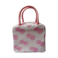 Hello Kitty Lunchtasche mit Leopardenmuster (Pink)