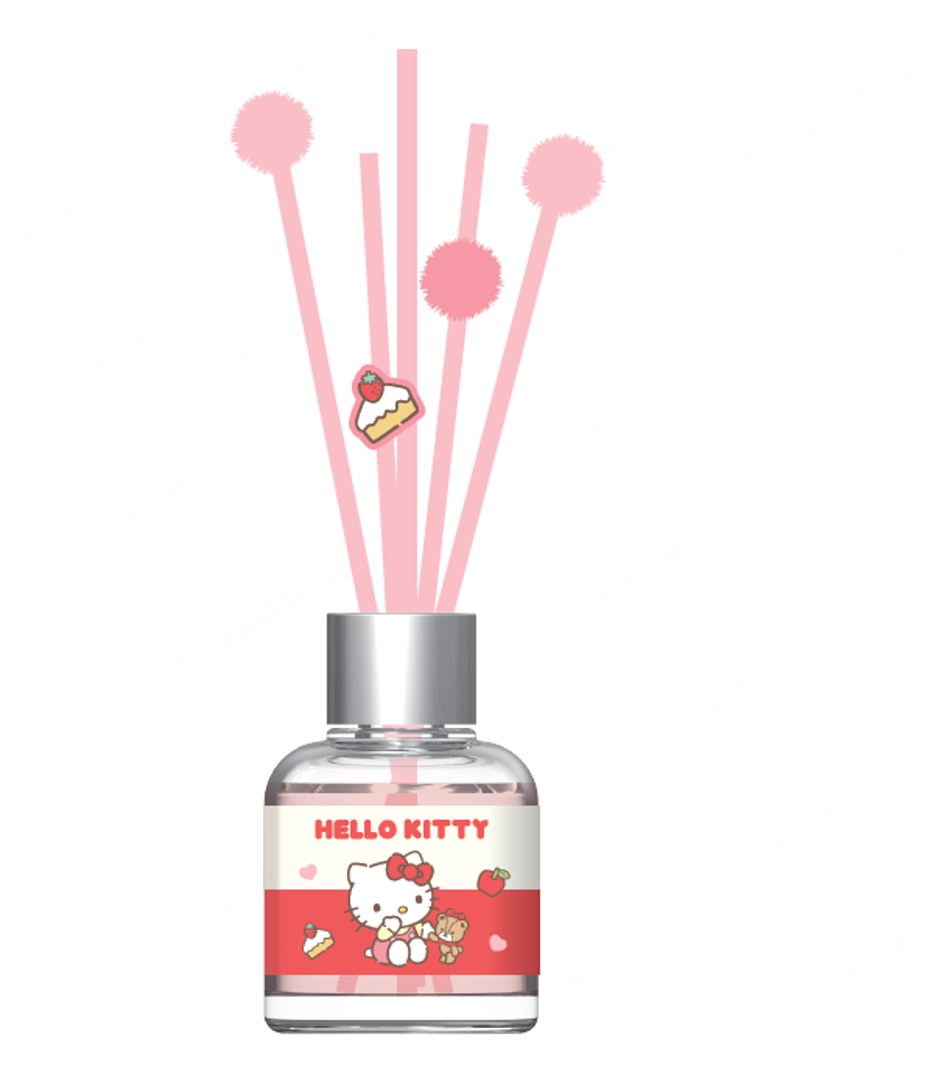Hello Kitty Pompon-Blumen-Sprachen-Serie – Raumduft