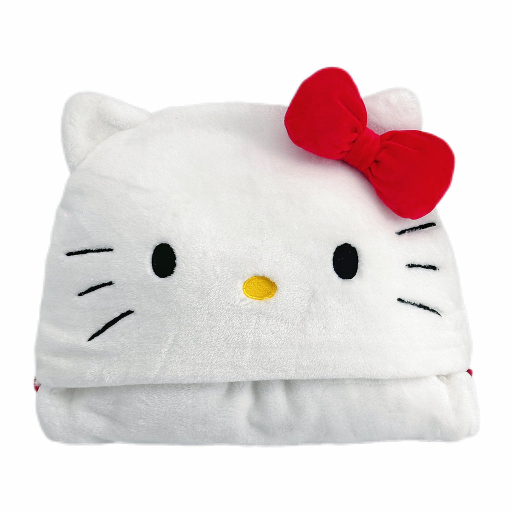 Hello Kitty Classic Serie Dickere Decke mit Kapuze