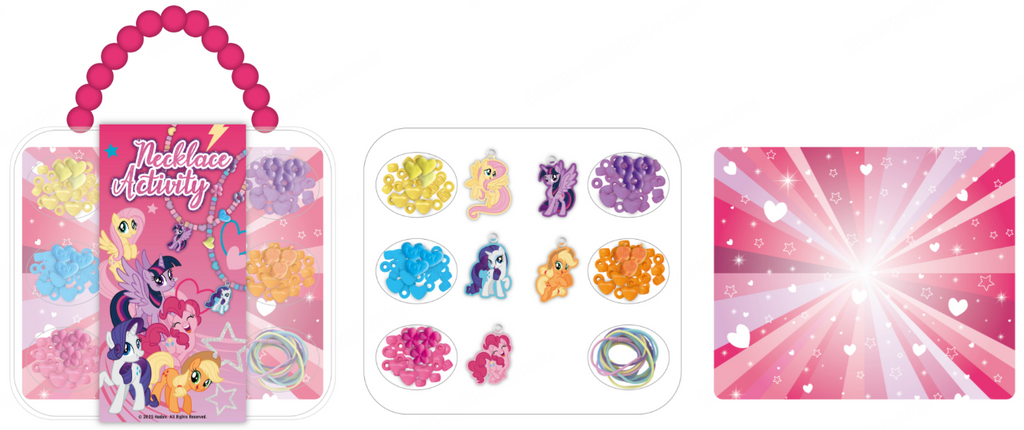 My Little Pony Kollektion Quadratische Handbox DIY Perlenarmband-Bastelset