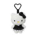 Hello Kitty Polka Dot Kollektion, 10 cm grosser Plüschanhänger in stehender Position