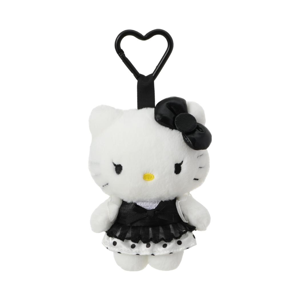 Hello Kitty Polka Dot Kollektion, 10 cm grosser Plüschanhänger in stehender Position