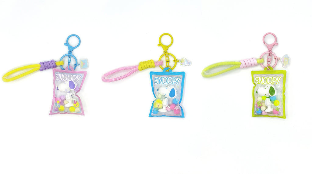 Snoopy Collection Blooming Spring Airbag Keychain
