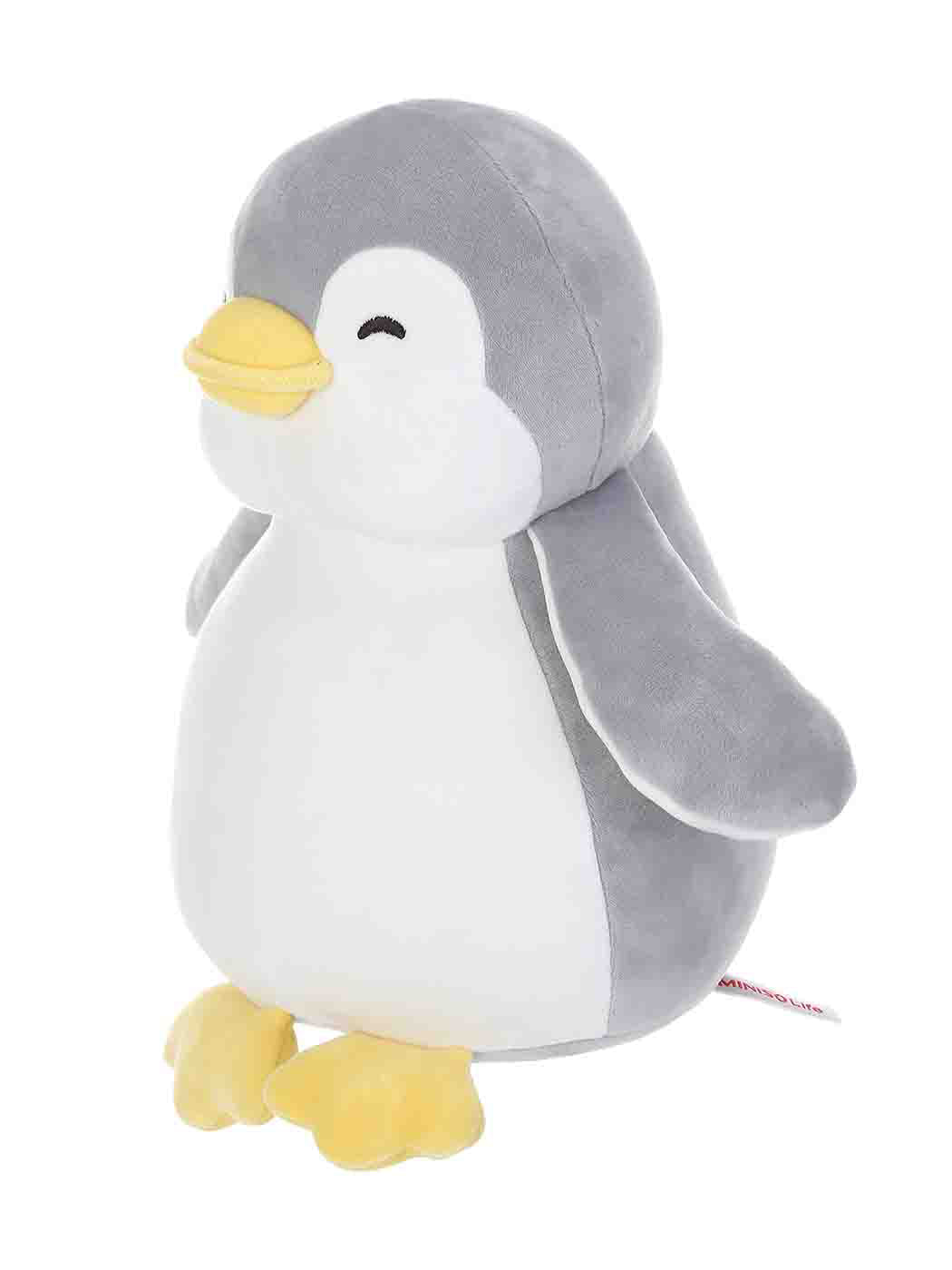 Kleines Pinguin-Plüschtier (Grau)