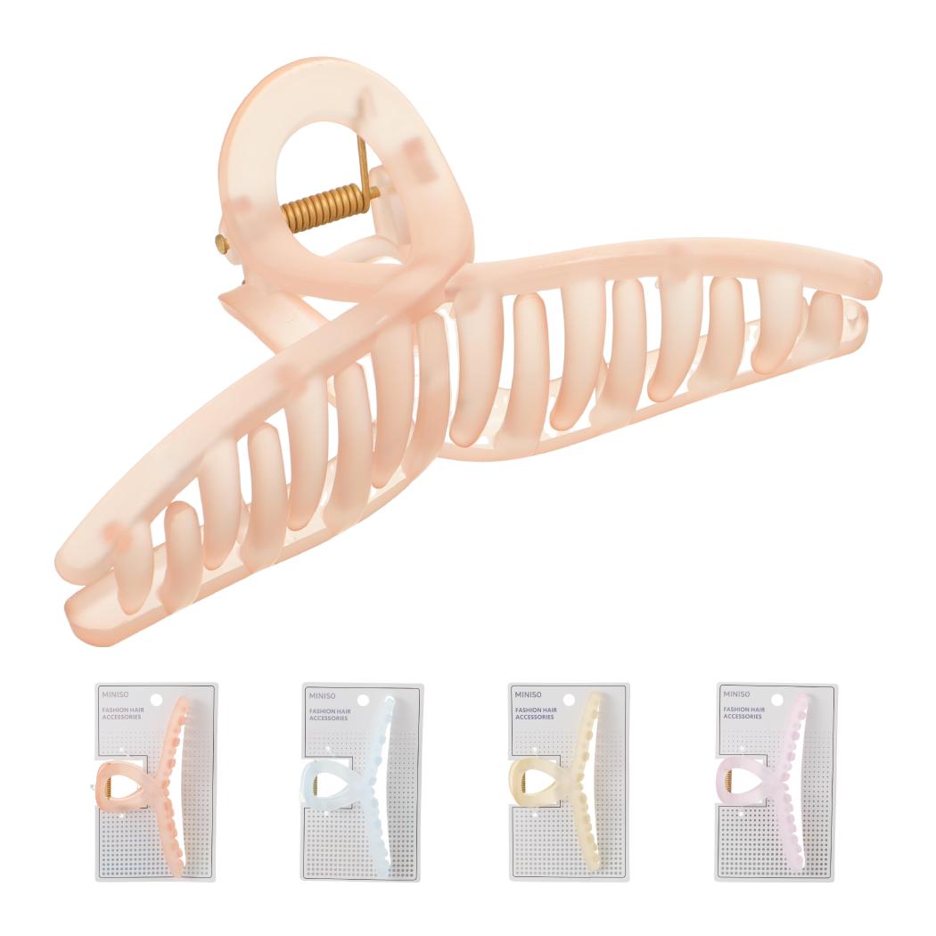 Basic-Serie Einzelner Jelly Chevron Haarclip (Mixed)