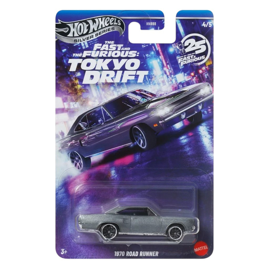 Hot Wheels Fast & Furious Themed 1970 Road Runner, 1 Stück