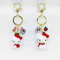Hello Kitty Apple Kollektion PVC-Schlüsselanhänger